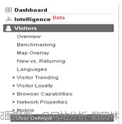 网站分析工具深度讲解之访问者人口学
